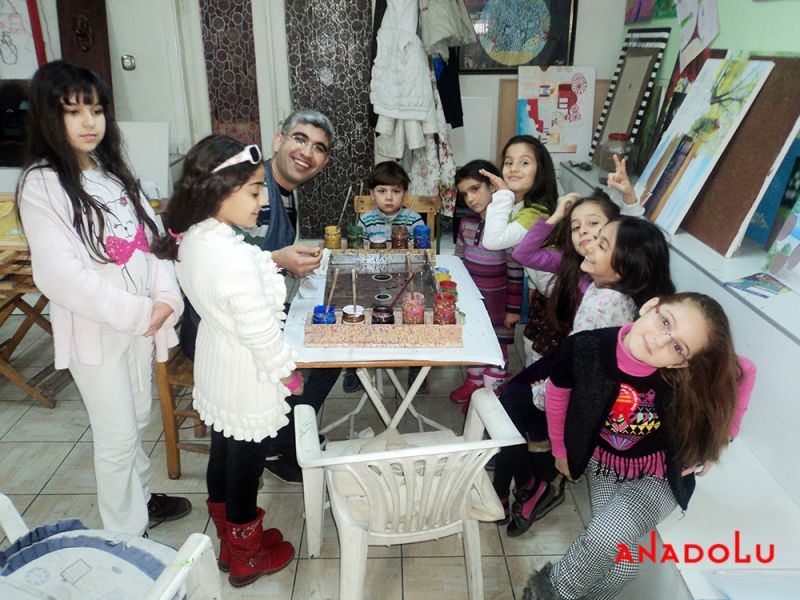Çocuk Sanat Atölyesi Konyada