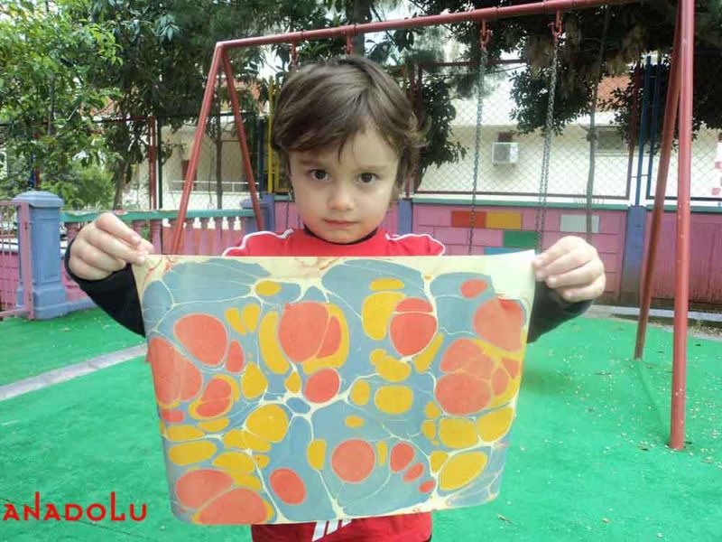 Çocuklar İçin Ebru Kursları Konyada