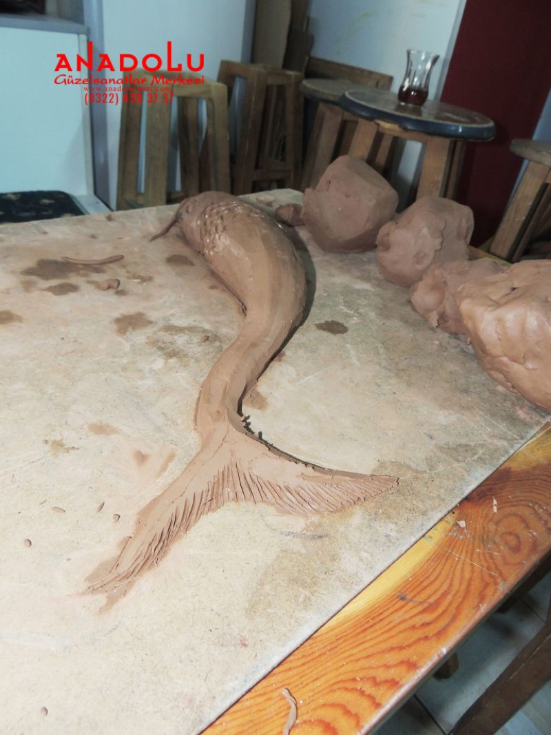 Kilden Balık Heykel Yapımı Konya