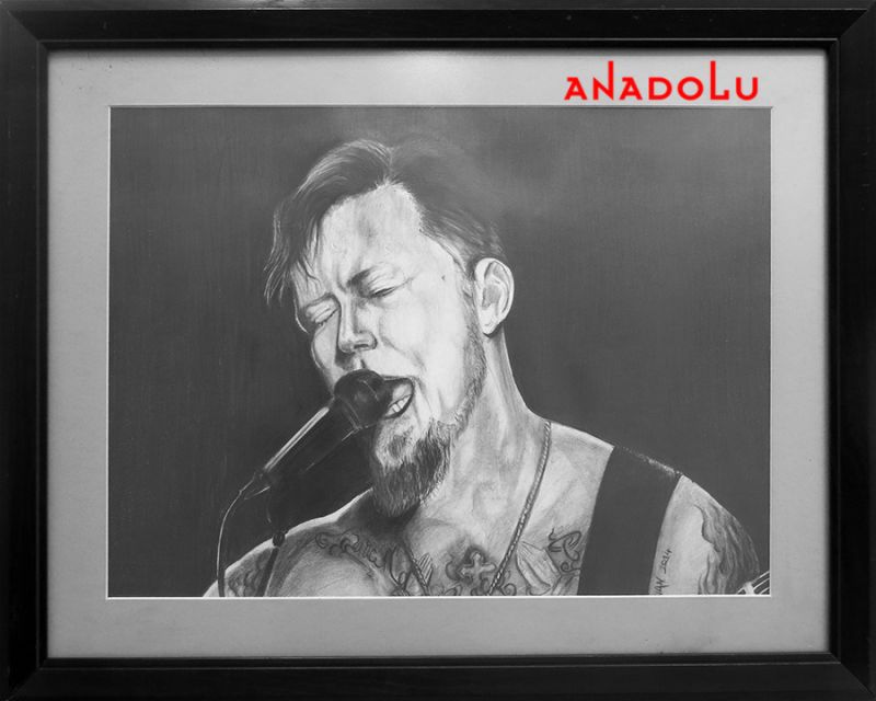 Karakalem Portre Çizimleri Konyada