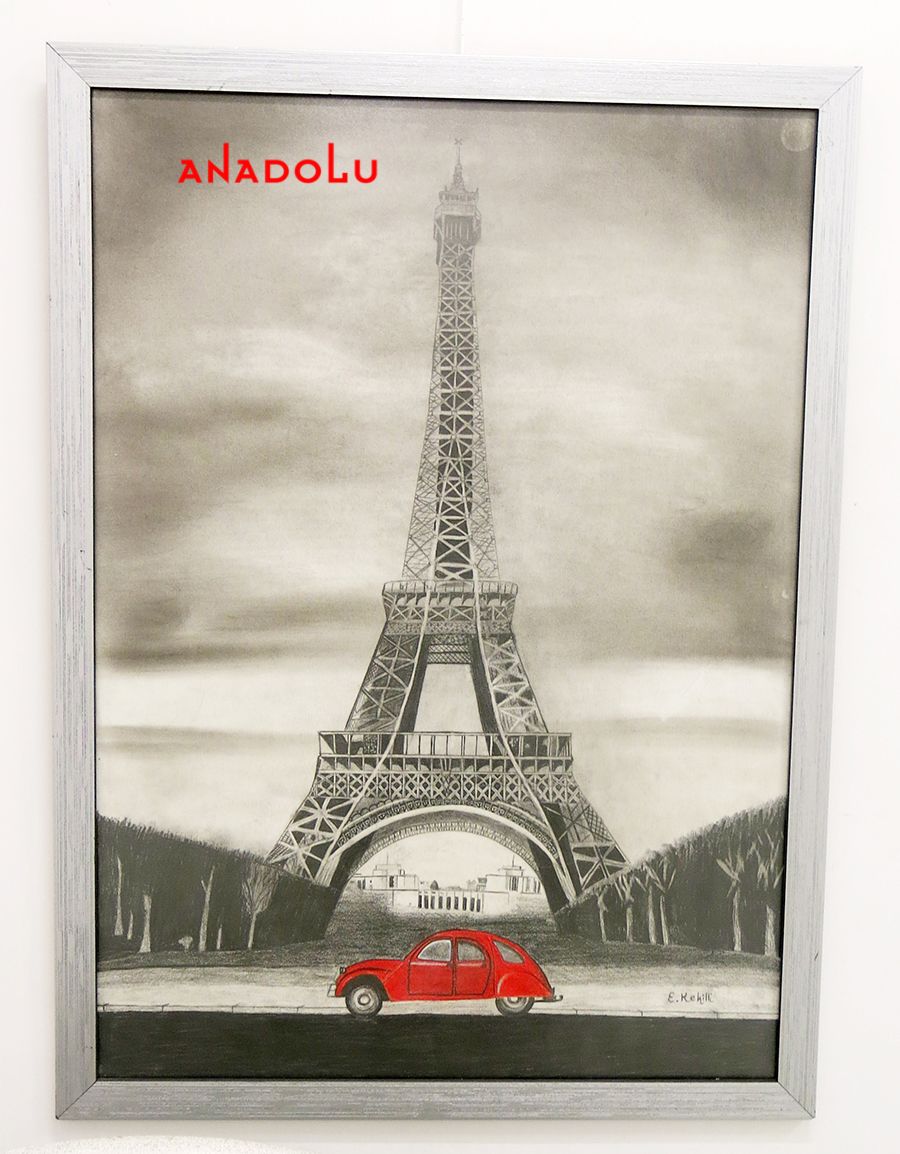 Konyada Karakalem Çizim Dersleri