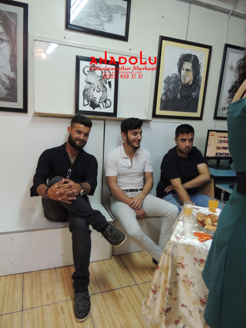 Karakalem Sanat Kursları Konyada