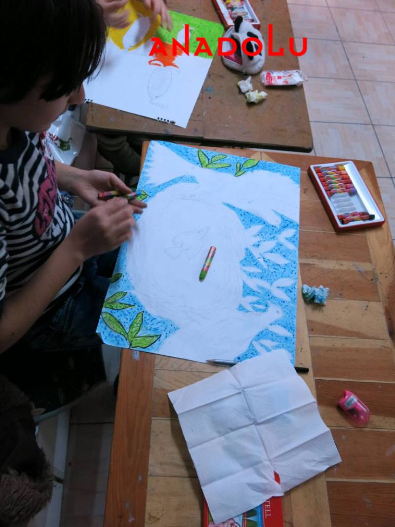 Çocuklara Yönelik Sanat Kursları Devam Ediyor Konyada