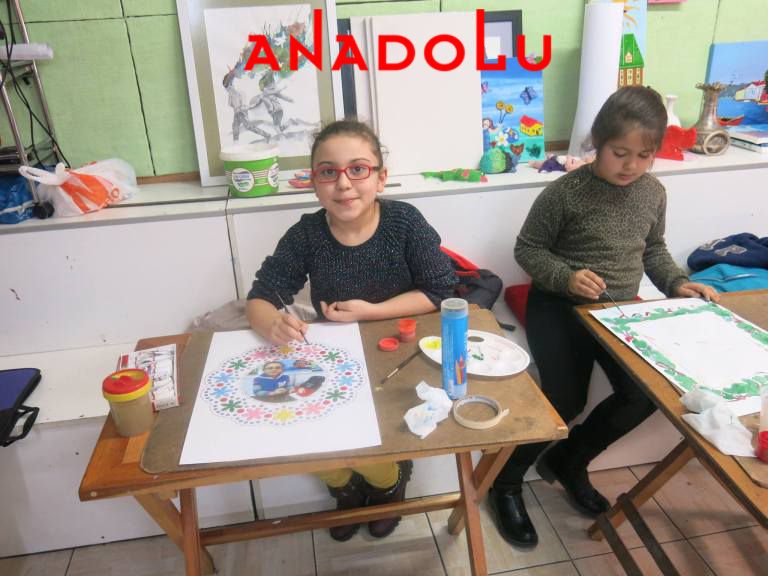 Konyada Çocuklar İçin Güzel Çizim Eğitimleri