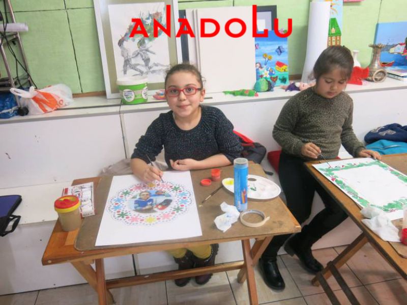 Konyada Çocuklar İçin Güzel Çizim Eğitimleri