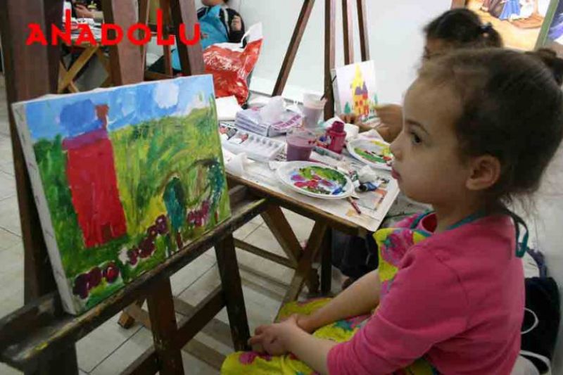 Çocuklara Yönelik Yağlı Boya Eğitimleri Konyada
