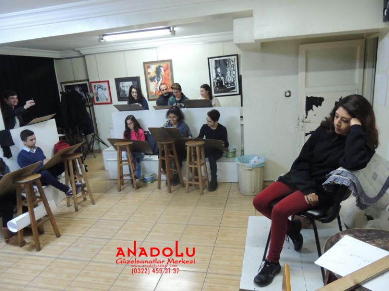 Konyada Güzel Sanatlara Hazırlık Atölye Kursları