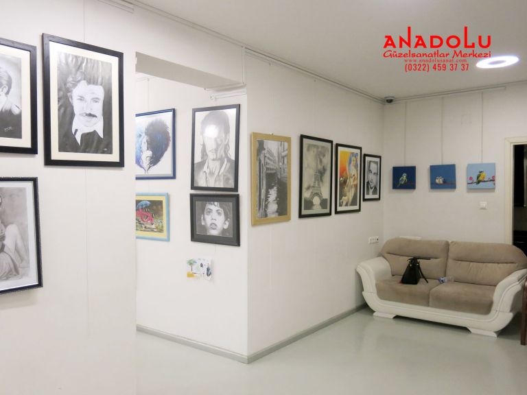 Güzel Sanatlar Sergisi Konyada