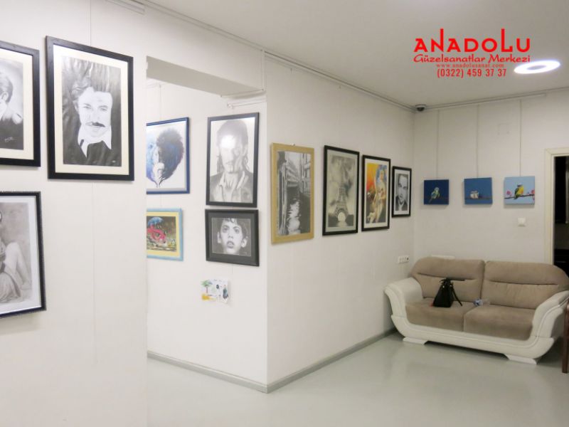 Güzel Sanatlar Sergisi Konyada