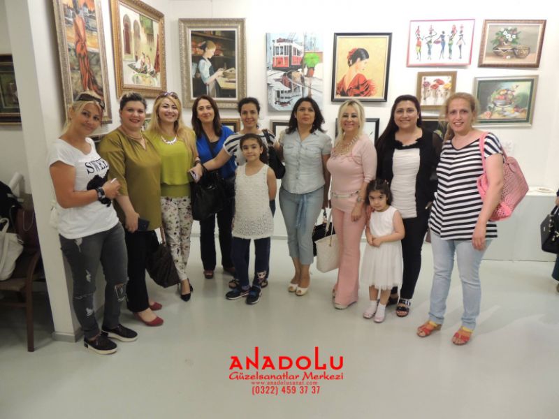 GSF Hazırlık Kurslarında Sergiler Konyada