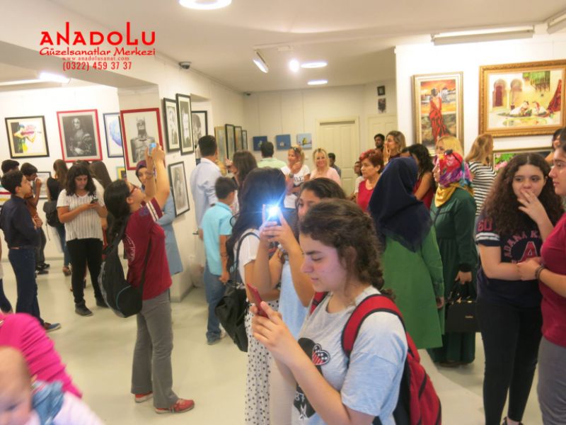 GSF Hazırlık Kurslarında Sergiler Konyada