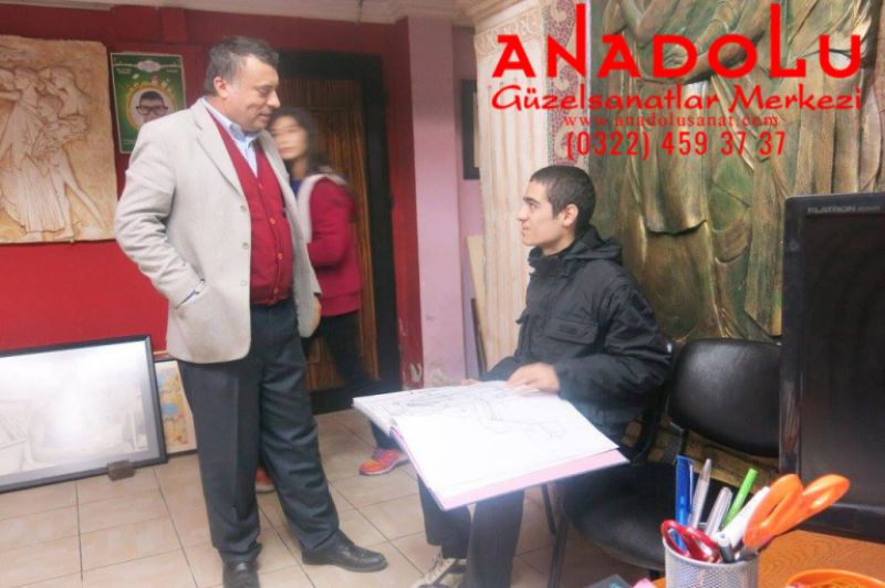 Konyada Güzel Sanatlar Fakülteleri İçin Kursları