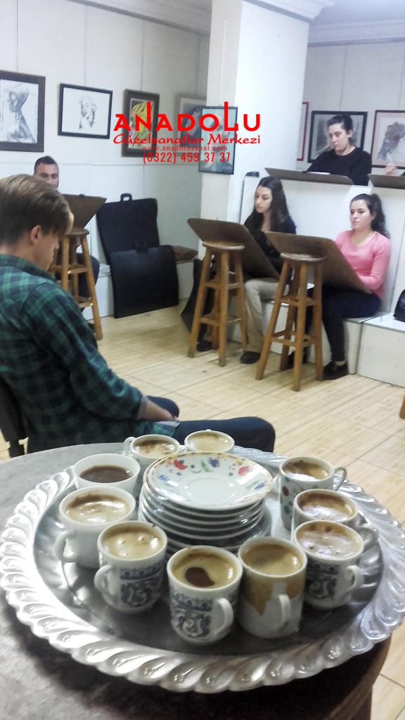 Konyada Anadolu Güzel Sanatlar Fakülteleri İçin Yetenek Kursları