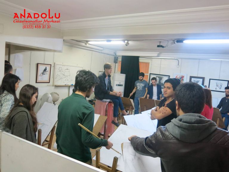 Güzel Sanatlar Fakülteleri İçin Hazırlık Dersleri Konyada