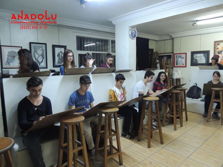 Güzel Sanatlar Fakülteleri İçin Hazırlık Eğitimleri Konyada