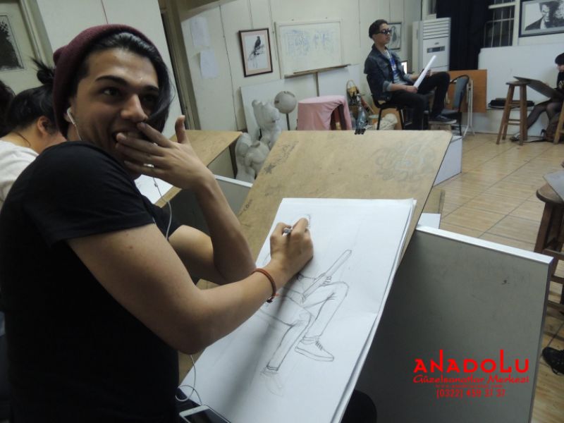 Güzel Sanatlar Fakülteleri İçin Çizim Kursları Konyada