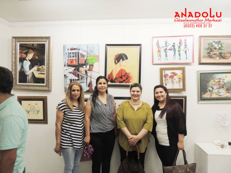 Hobi Grubu Resim Sergisi Konya