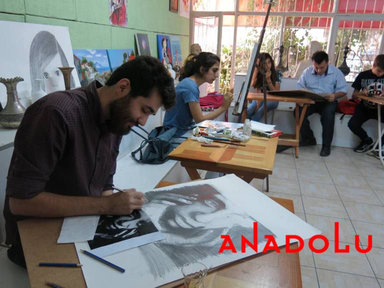 Karakalem Potre Çizimleri Teknik Sınıflar Konyada