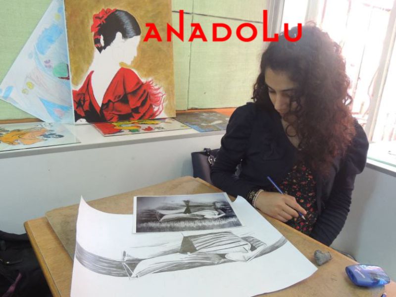 Karakalem Manzara Çizim Dersleri Konya