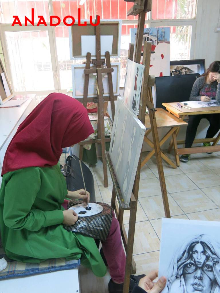 Yağlıboya Dersleri Hobi Grupları Konyada