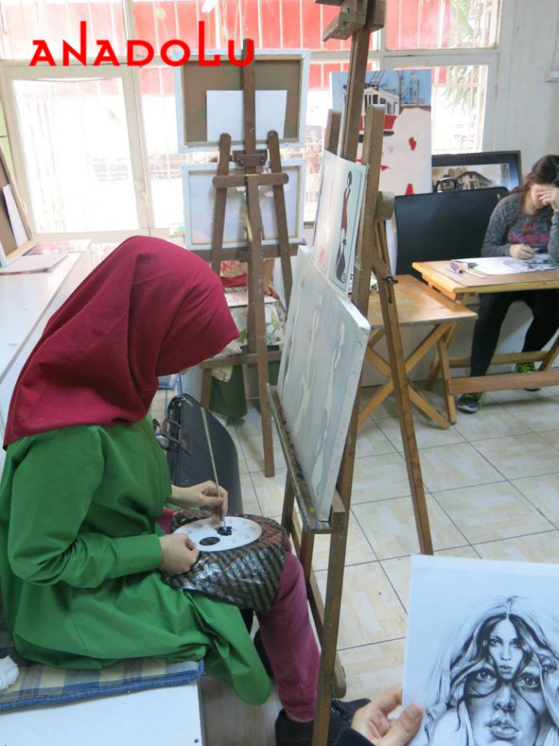 Yağlıboya Dersleri Hobi Grupları Konyada