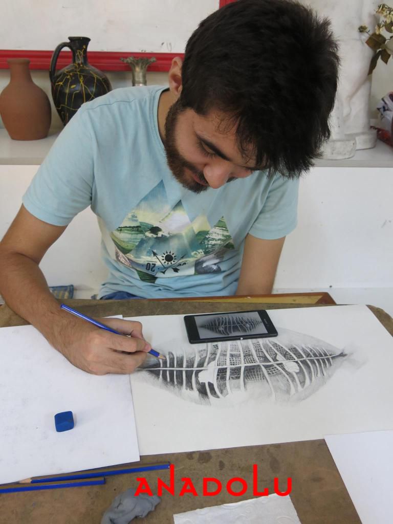 Hobi Grubu Karakalem Çalışmaları Konya