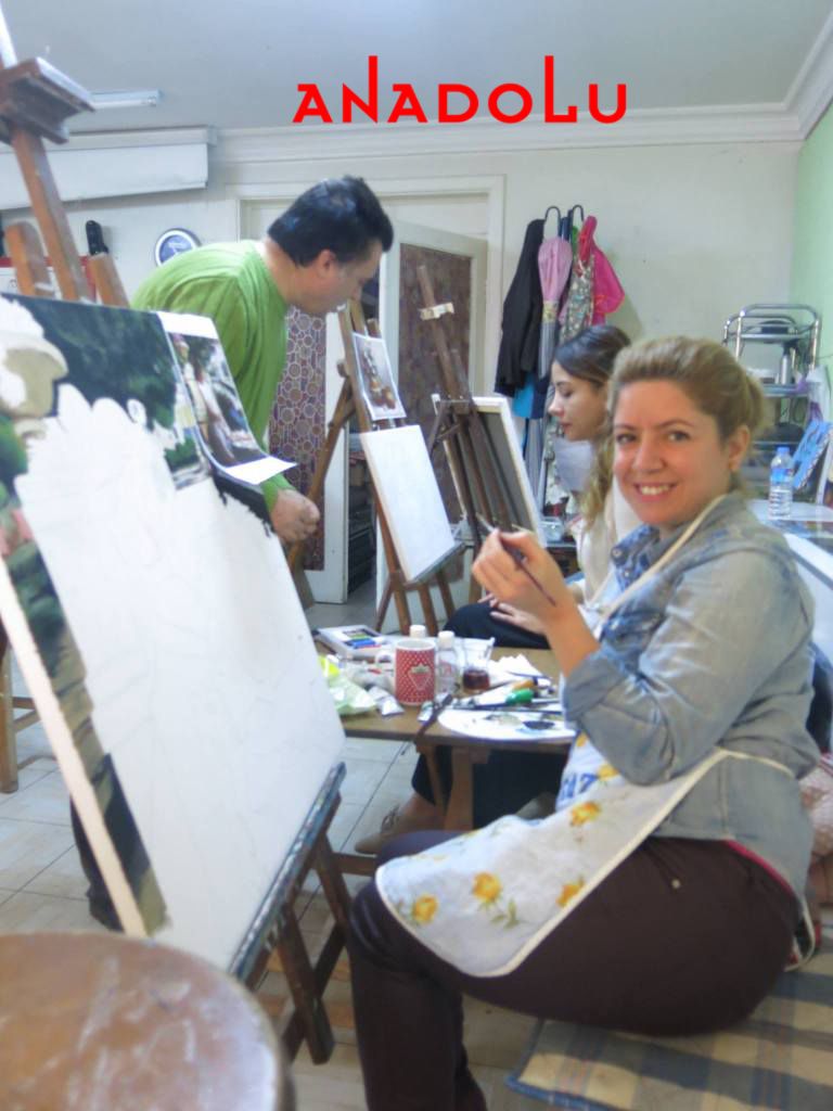 Konyada Hobi Kursları Devam Ediyor