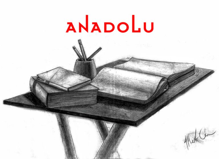 Karakalem Natürmort Çizim Konya