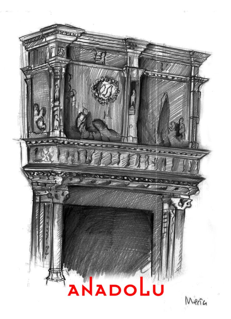 Karakalem Perspektif Çizim Örnekleri Konyada