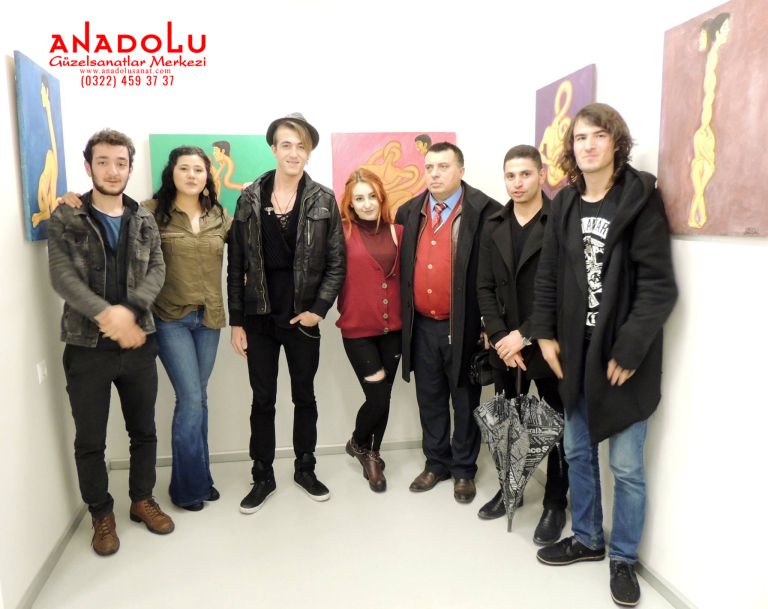 Özel Yetenek Sınavlarına Hazırlık Resim Sergileri Konyada