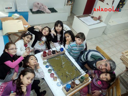 Çocuklar İçin Sanat Eğitimi Konyada