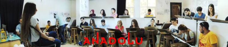 Anadolu Sanat Çizim Atölyesinde Konyada