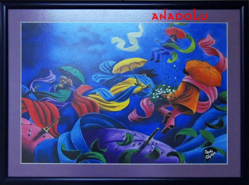 Pastel Çalışmaları Konyada
