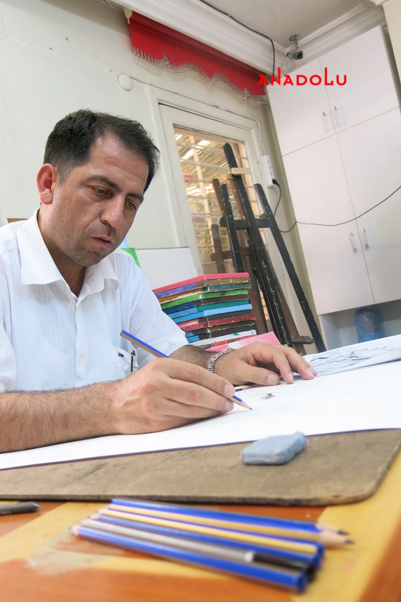 Karakalem Çalışması Hobi Grubu Konya