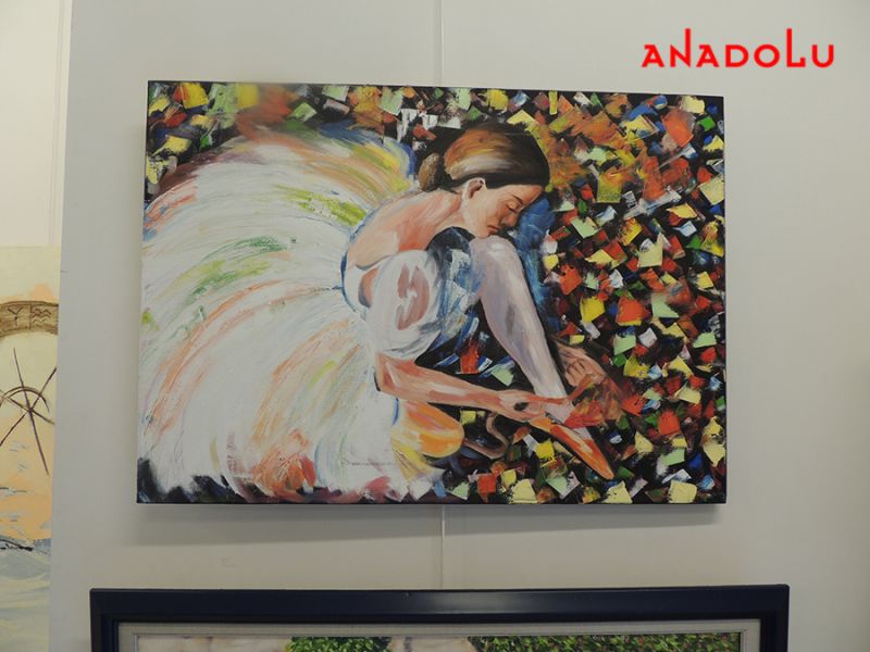 Konyada Anadolu Güzel Sanatlarda Hobilerin Çalışmaları