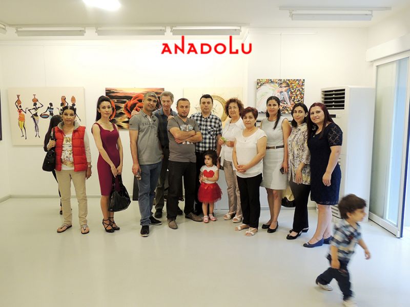 Konyada Yağlıboya Resim Sergisinde