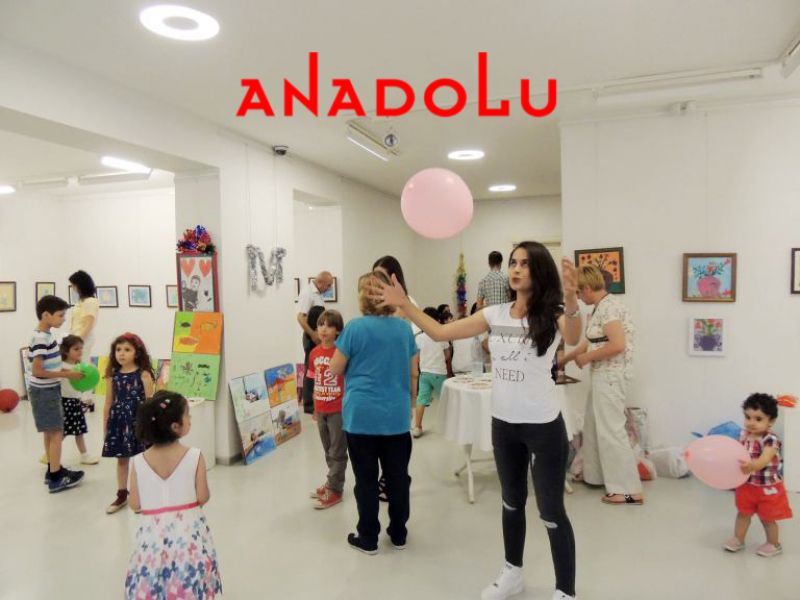 Çocuklar İçin Sanatsal Atölye Çalışmaları Konyada