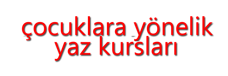 Çocuklara Yönelik Yaz Eğitimleri Konyada