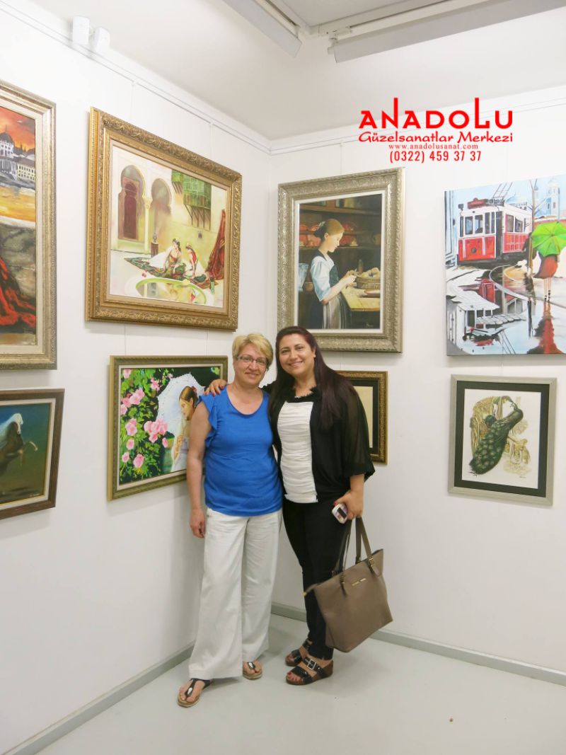 GSF Hazırlık Kurslarında Sergiler Konyada