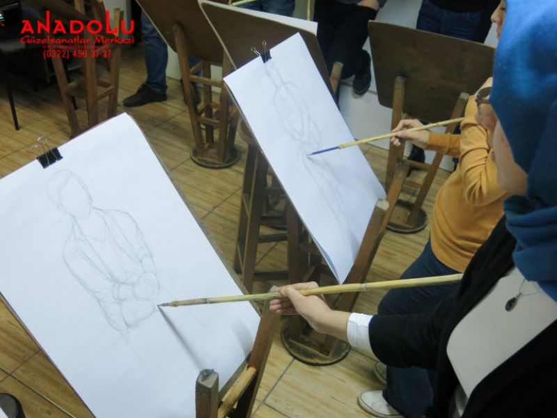 Güzel Sanatlar Fakülteleri İçin Yetenek Kursları Konyada