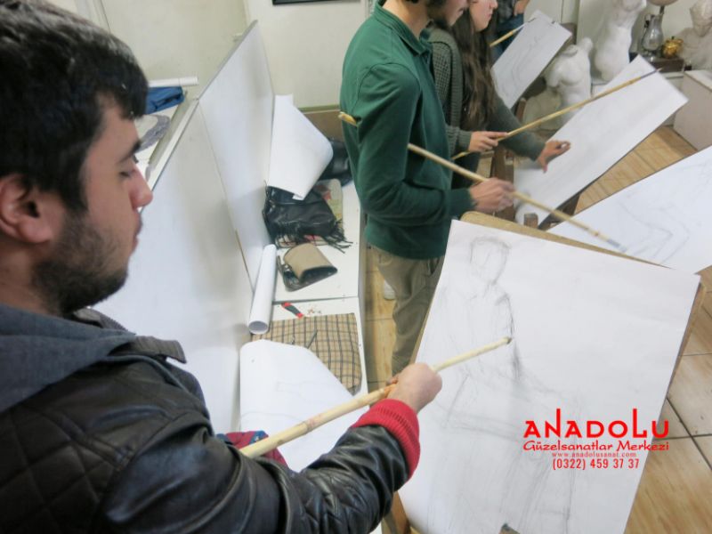 Güzel Sanatlar Fakülteleri İçin Çizim Kursları Konyada