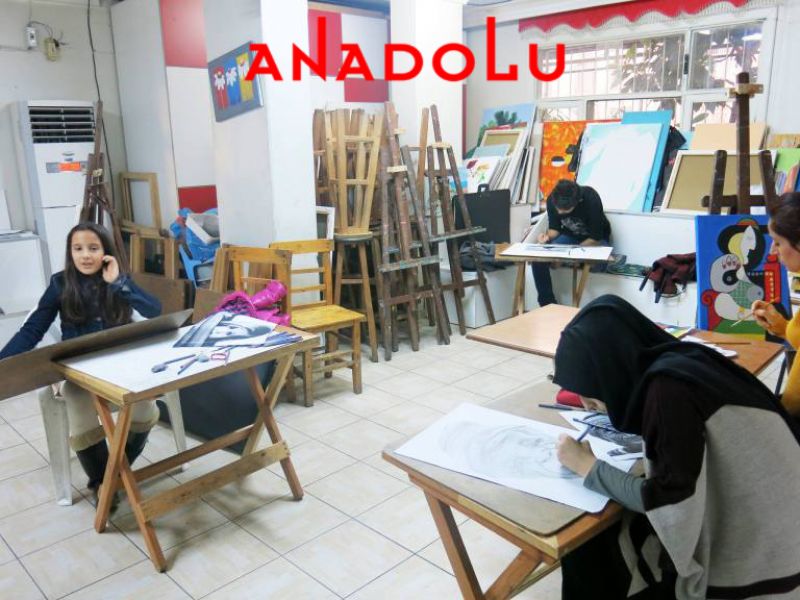 Üniversite Hazırlık Grupları Çizim Dersleri Konyada