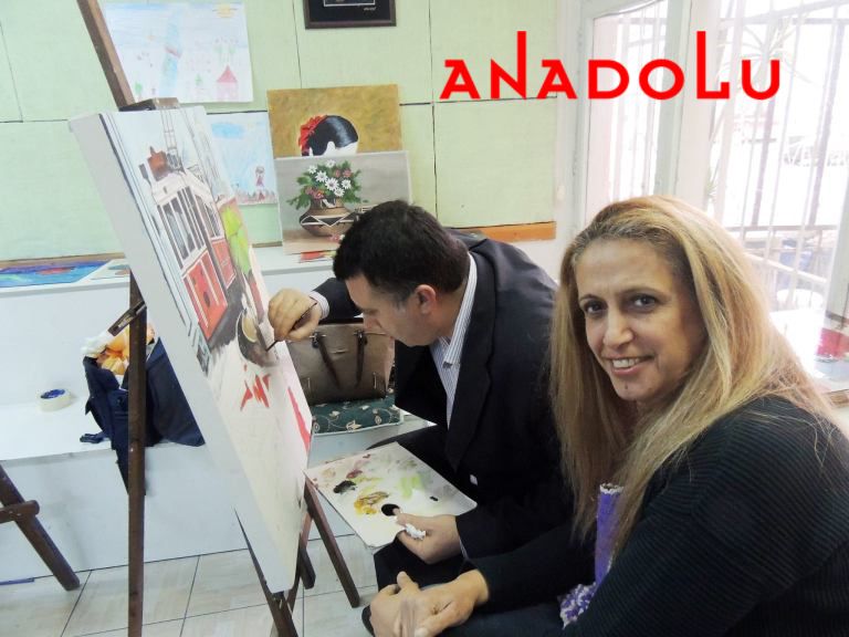 Yağlıboya Çizim Dersleri Hobi Grupları Konyada