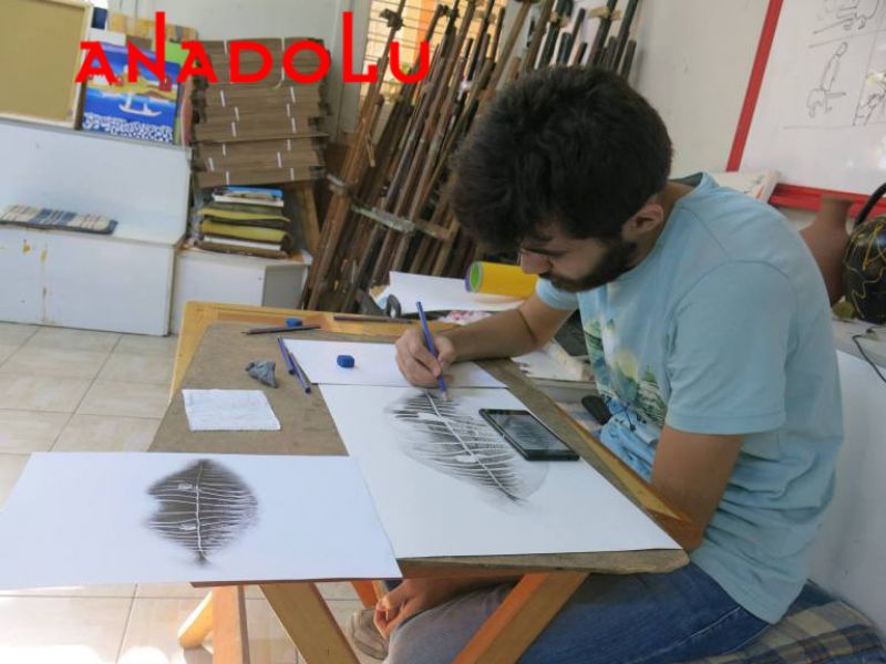 Karakalem Çizim Dersleri Konyada
