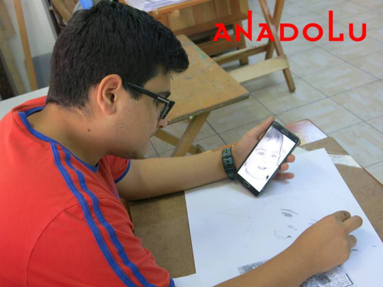 Karakalem Potre Çizimi Hobi Grupları Konya