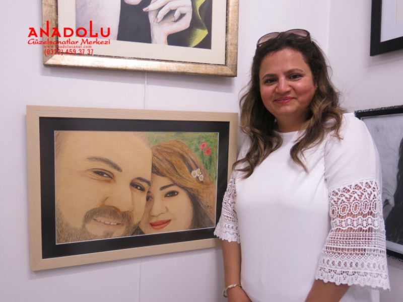 Hobi Sergisi Kurukalem Çalışması Konyada