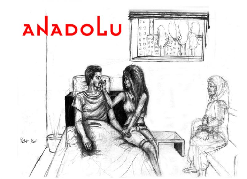 Karakalem İmgesel Hasta Ziyareti Konya